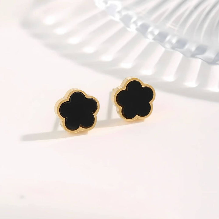 Five Leaf Clover Earrings