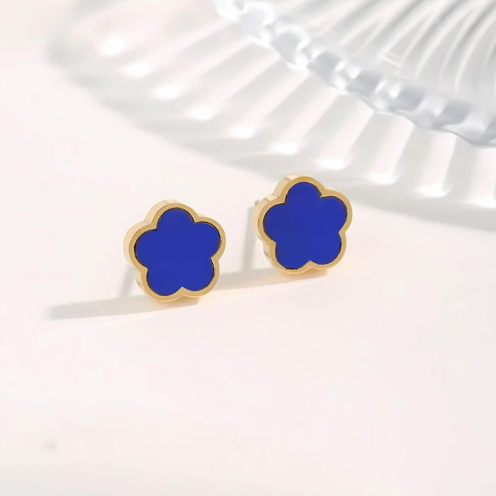 Five Leaf Clover Earrings