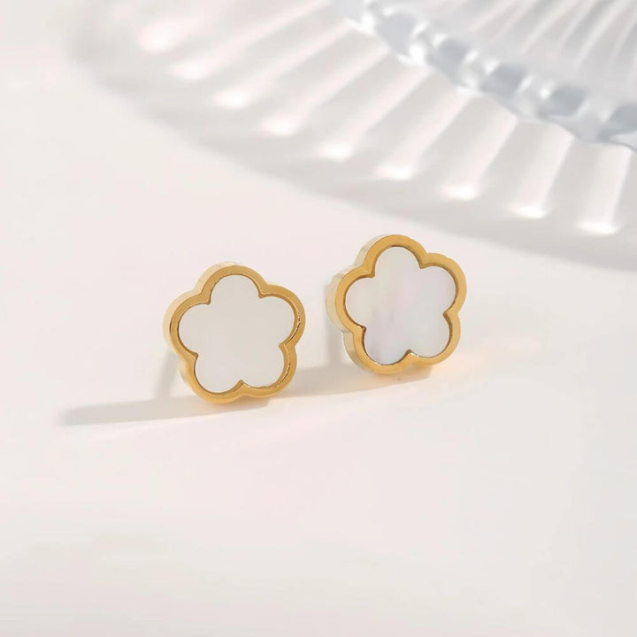 Five Leaf Clover Earrings