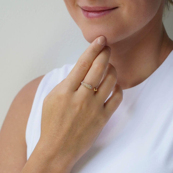 Delilah Crystal Ring