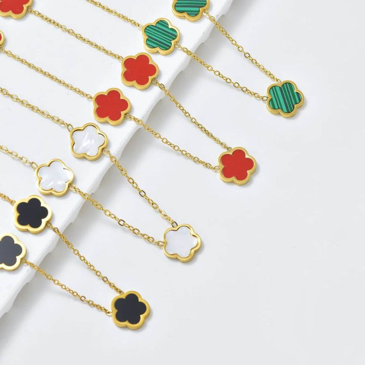 Five Clover Necklace