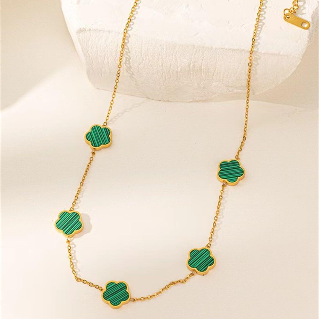 Five Clover Necklace