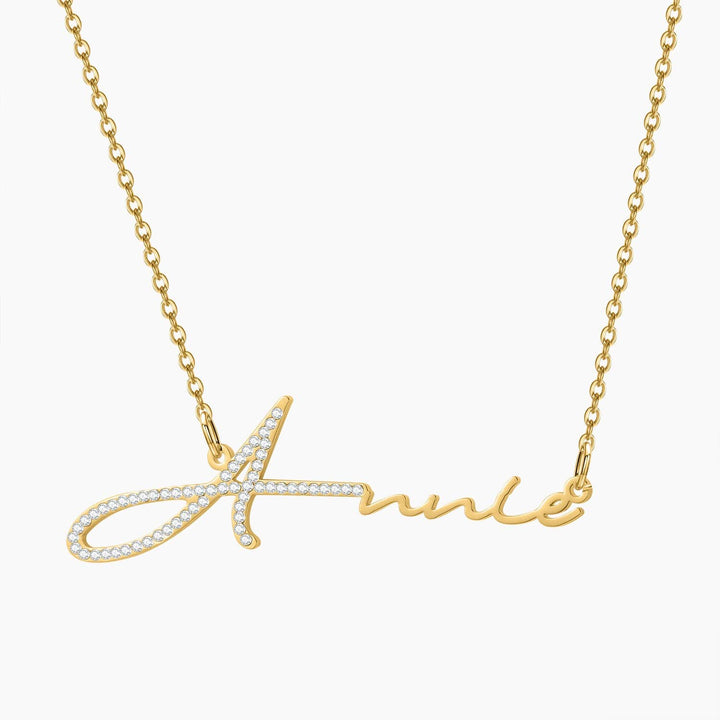 Personalised Annie Name Necklace